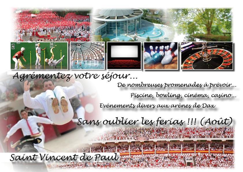 Dax Location Maison Avec Spa Saint-Vincent-de-Paul  外观 照片